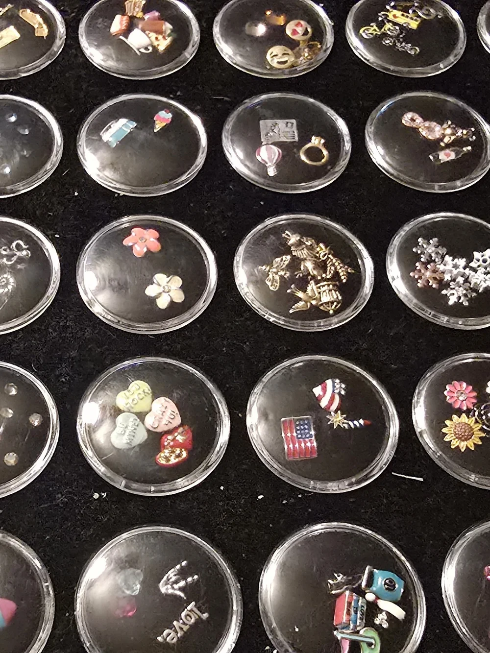 Floating memory locket charms, lockets, and interchangeable BUNDLE PRICE